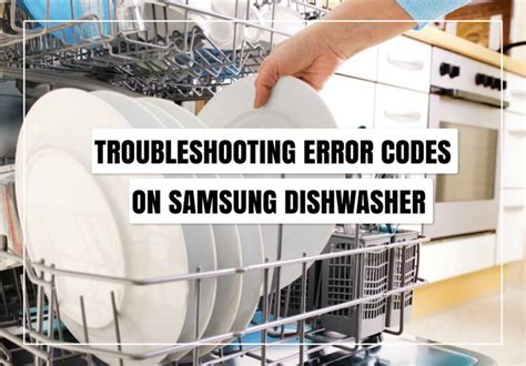 reset a samsung dishwasher|Samsung dishwasher is displaying an error code